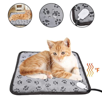 Fenya™ Pet Heated Blanket — Auto-Off, Waterproof & Bite-Resistant | Cozy Winter Warmth for Cats & Dogs