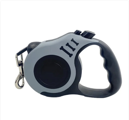 Pet Automatic Retractable Leash with Bone Print — Stylish & Durable | 3m / 5m