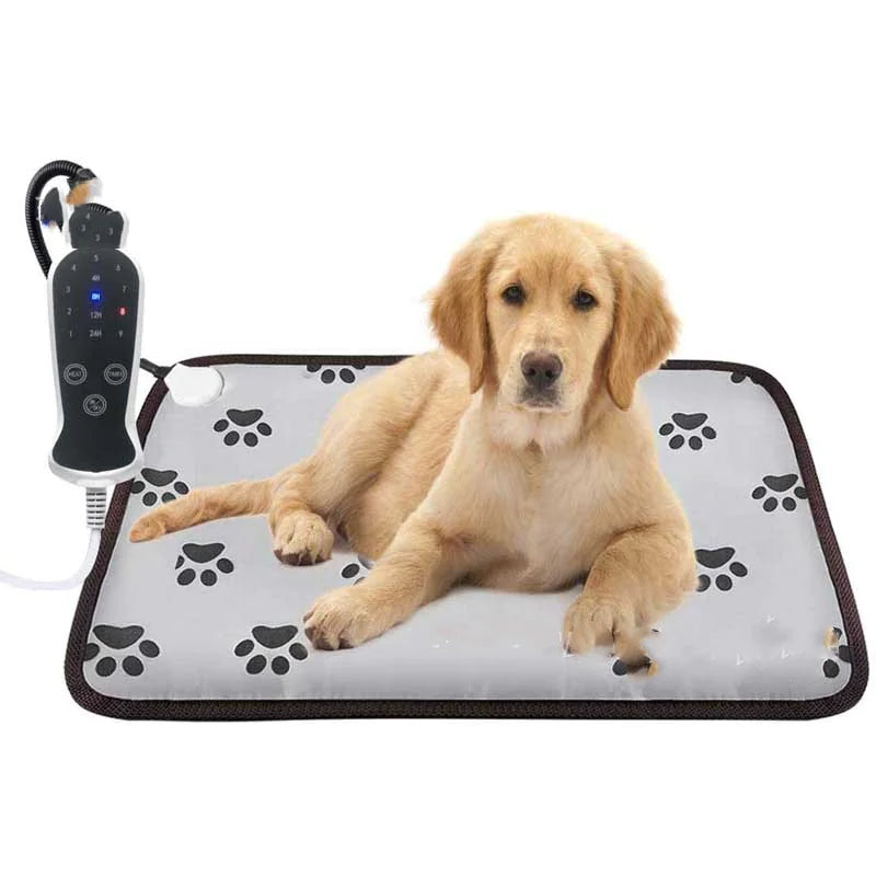 Fenya™ Pet Heated Blanket — Auto-Off, Waterproof & Bite-Resistant | Cozy Winter Warmth for Cats & Dogs