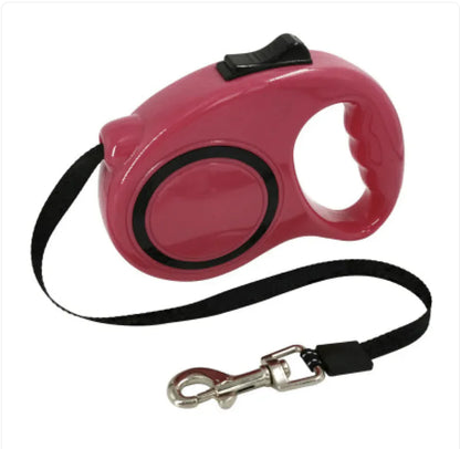 Pet Automatic Retractable Leash with Bone Print — Stylish & Durable | 3m / 5m